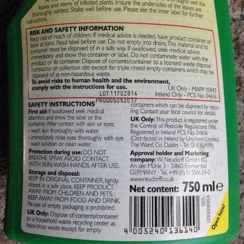 Neudorff Pyrol Bug & Larvae Killer - Future Forests